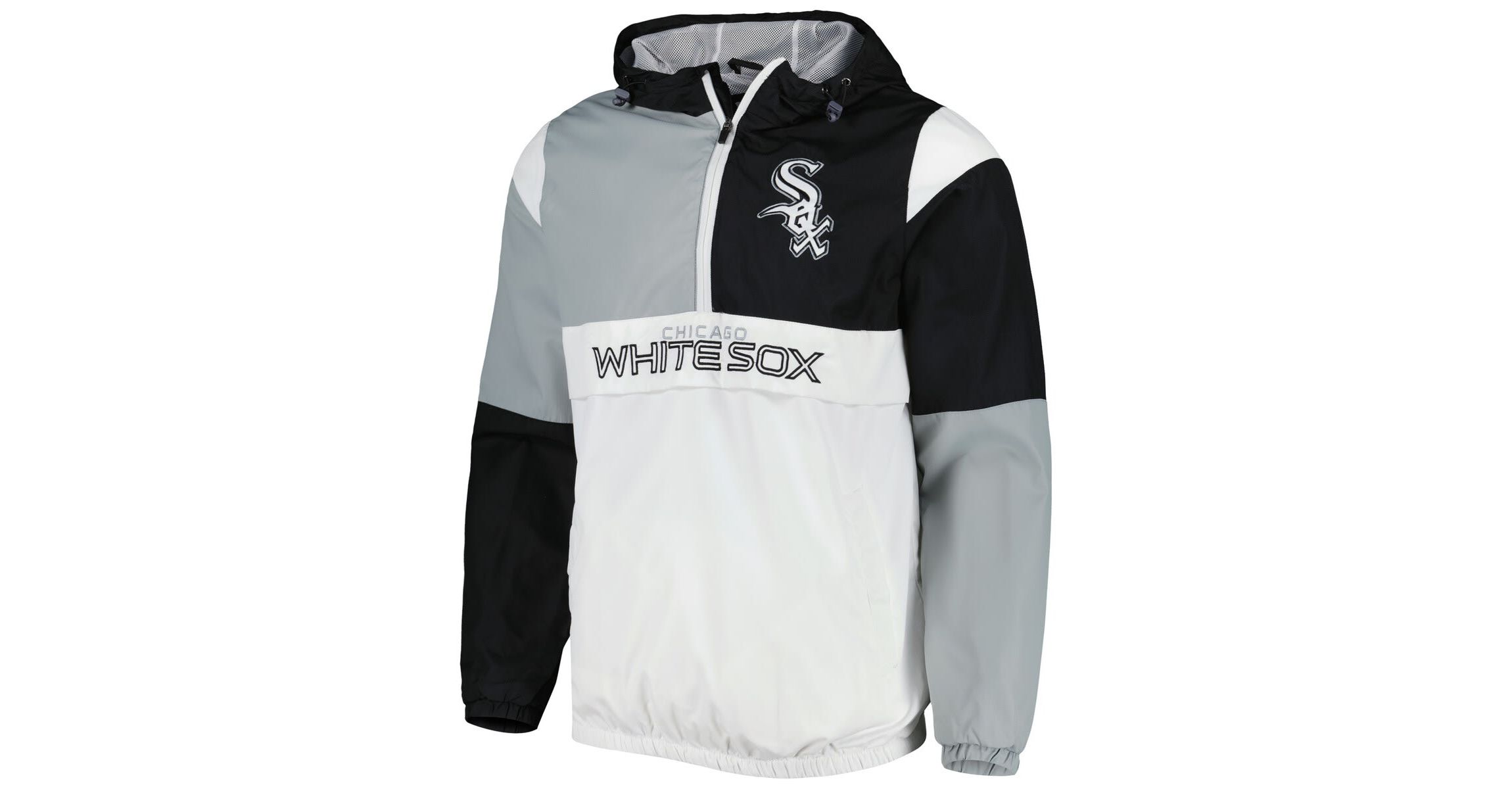 Chicago White Sox MLB Chicago Sox Fair Catch Half-Zip Hoodie