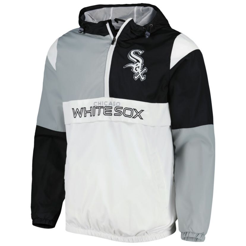 Chicago White Sox MLB Chicago Sox Fair Catch Half-Zip Hoodie