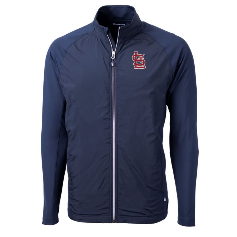 MLB St. Louis Cardinals Big & Tall Adapt Eco Knit Full-Zip Jacket