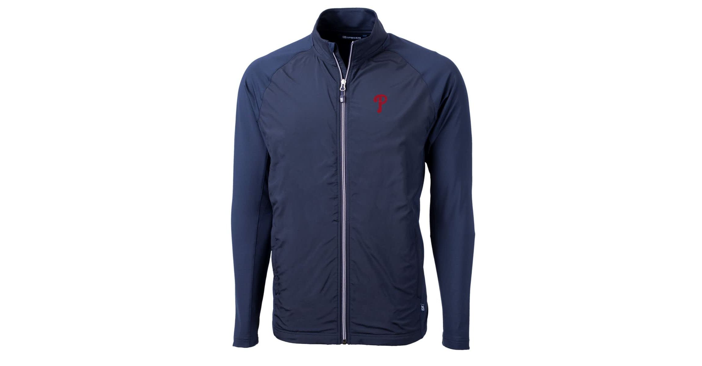 MLB Philadelphia Phillies Big & Tall Adapt Eco Knit Full-Zip Jacket