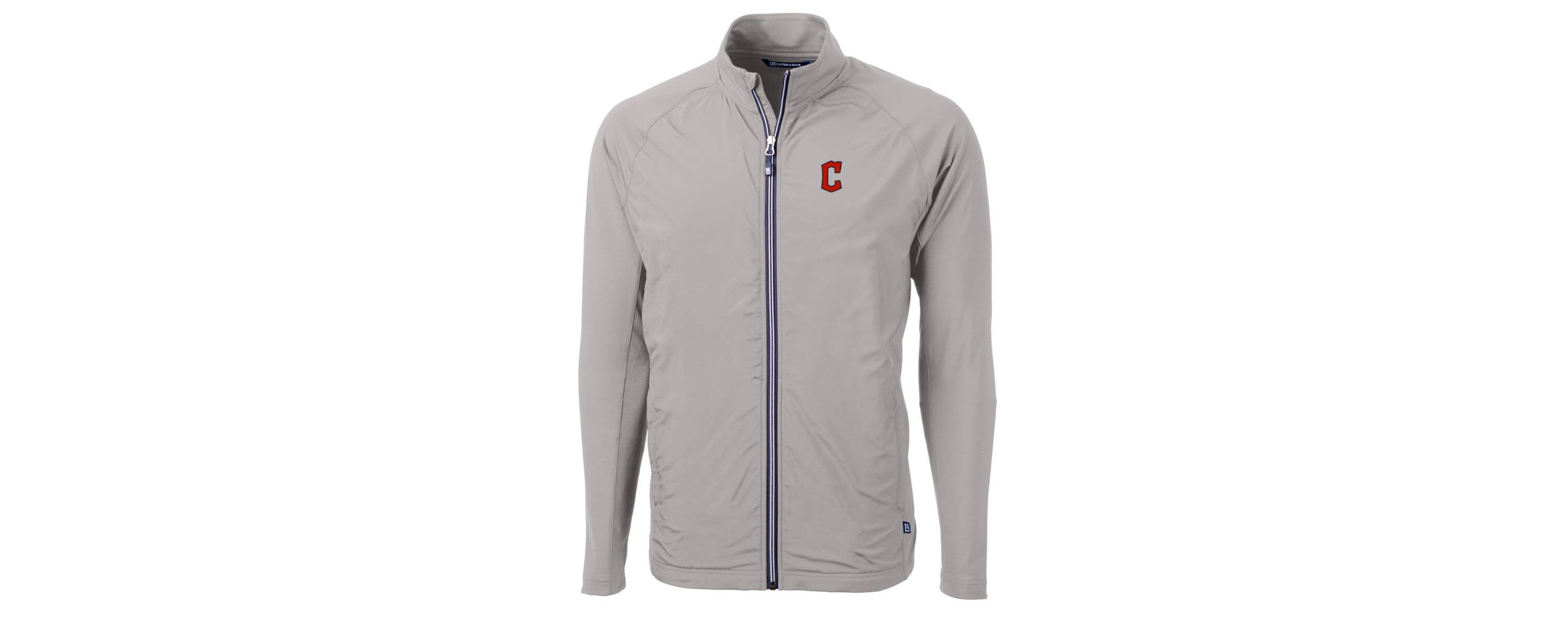 MLB Cleveland Guardians Big & Tall Adapt Eco Knit Full-Zip Jacket