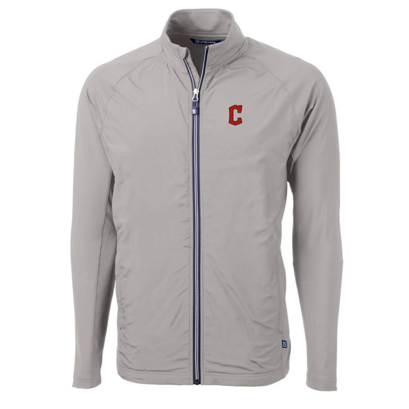 MLB Cleveland Guardians Big & Tall Adapt Eco Knit Full-Zip Jacket