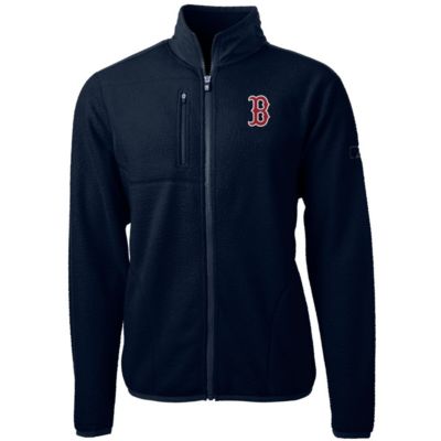 Boston Red Sox MLB Big & Tall Cascade Eco Sherpa Fleece Full-Zip Jacket