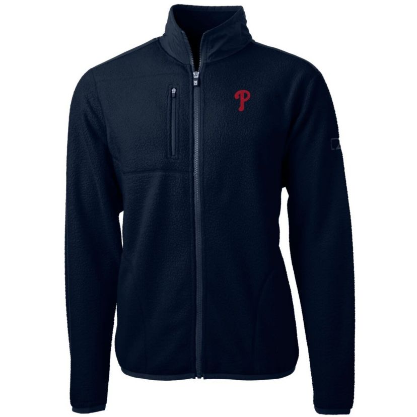 MLB Philadelphia Phillies Big & Tall Cascade Eco Sherpa Fleece Full-Zip Jacket