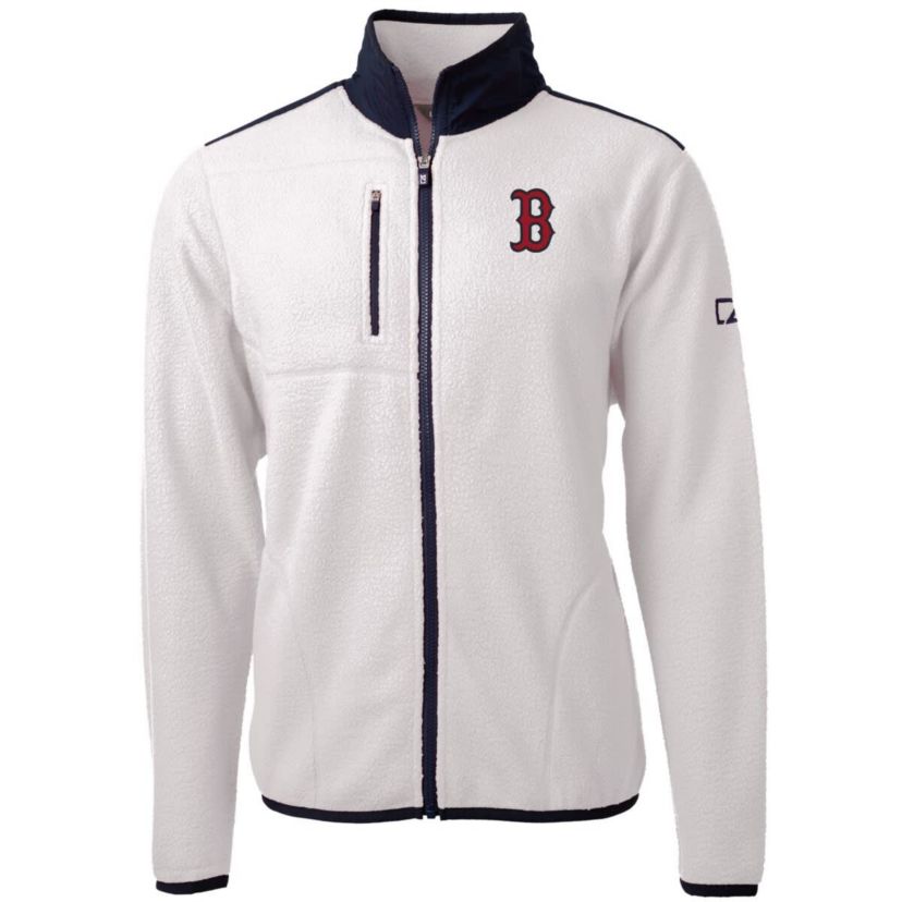 Boston Red Sox MLB Boston Sox Big & Tall Cascade Eco Sherpa Fleece Full-Zip Jacket