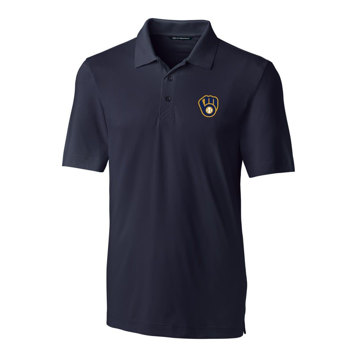 MLB Milwaukee Brewers Big & Tall Forge Stretch Polo