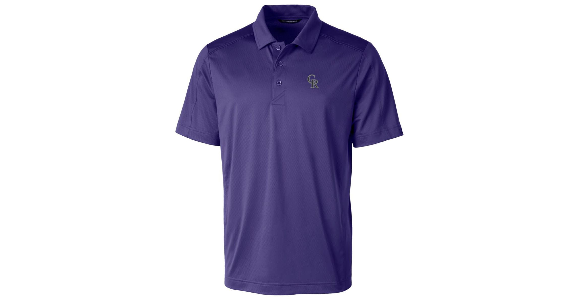 MLB Colorado Rockies Big & Tall Prospect Textured Stretch Polo