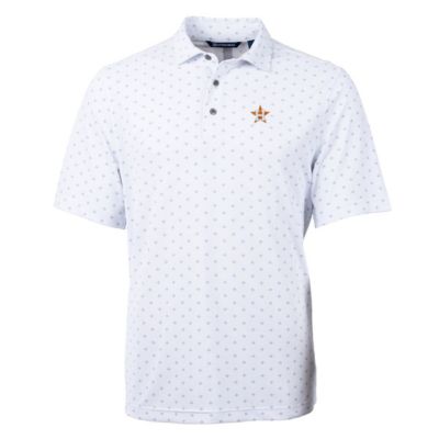 MLB Houston Astros Big & Tall Virtue Eco Pique Tile Print Polo