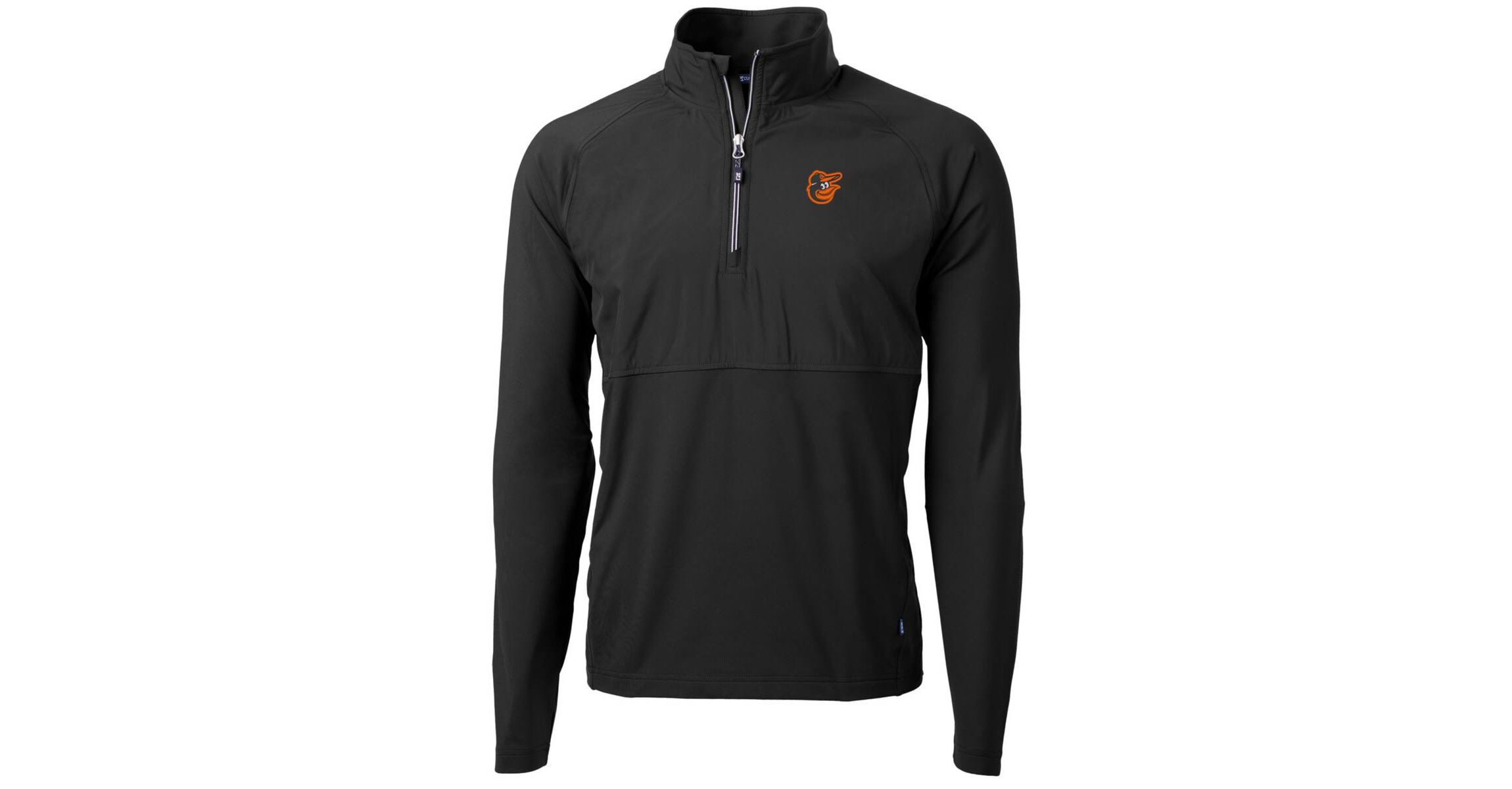 MLB Baltimore Orioles Adapt Eco Knit Hybrid Recycled Quarter-Zip Pullover Jacket