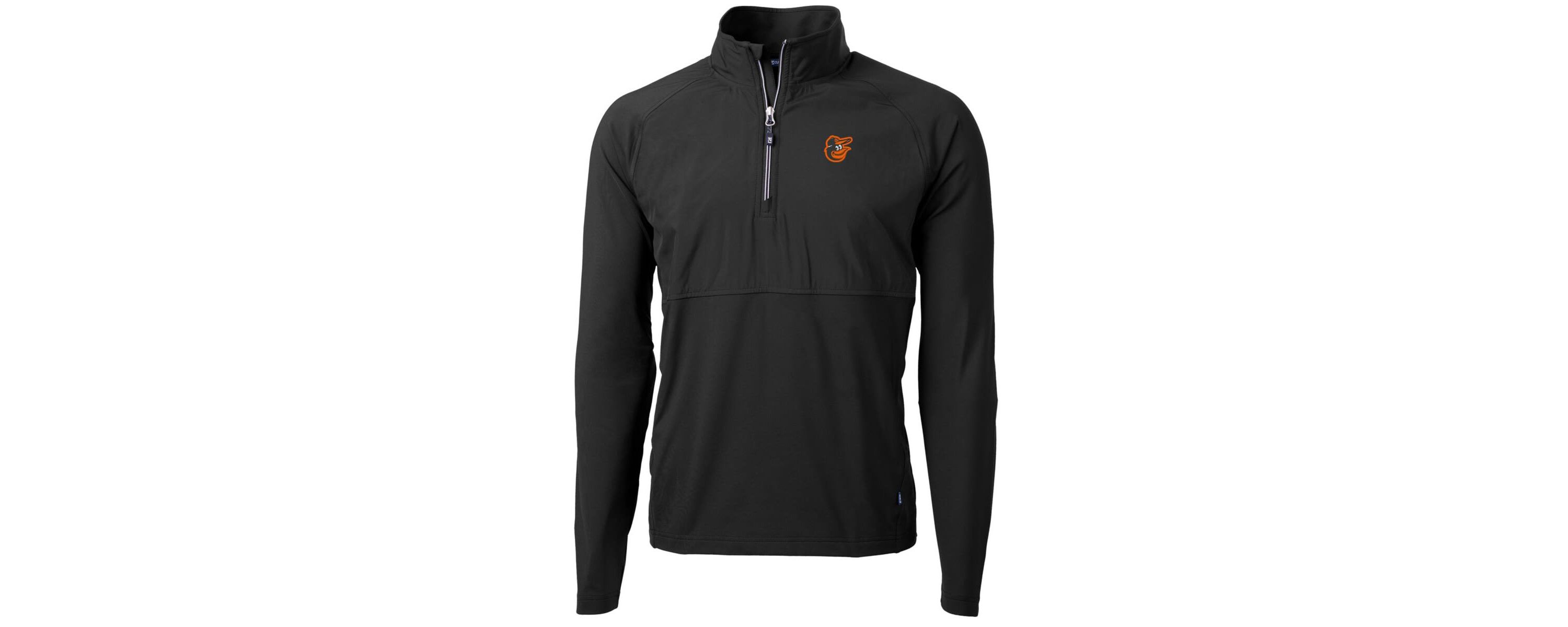 MLB Baltimore Orioles Adapt Eco Knit Hybrid Recycled Quarter-Zip Pullover Jacket