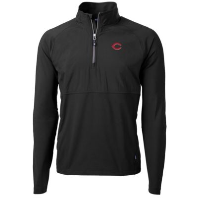 MLB Cincinnati Reds Adapt Eco Knit Hybrid Recycled Quarter-Zip Pullover Jacket