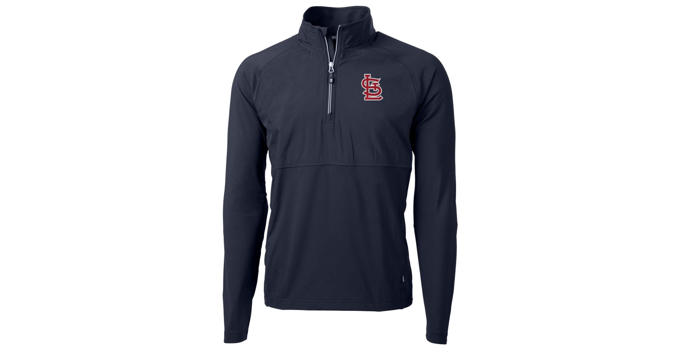 MLB St. Louis Cardinals Adapt Eco Knit Hybrid Recycled Quarter-Zip Pullover Jacket