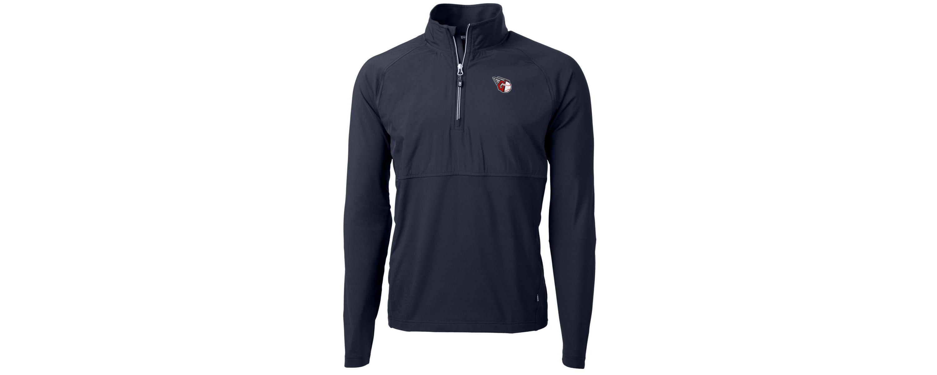 MLB Cleveland Guardians Adapt Eco Knit Hybrid Recycled Quarter-Zip Pullover Jacket