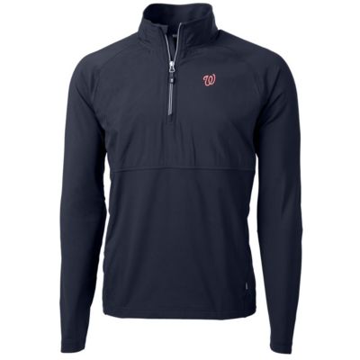 MLB Washington Nationals Adapt Eco Knit Hybrid Recycled Quarter-Zip Pullover Jacket