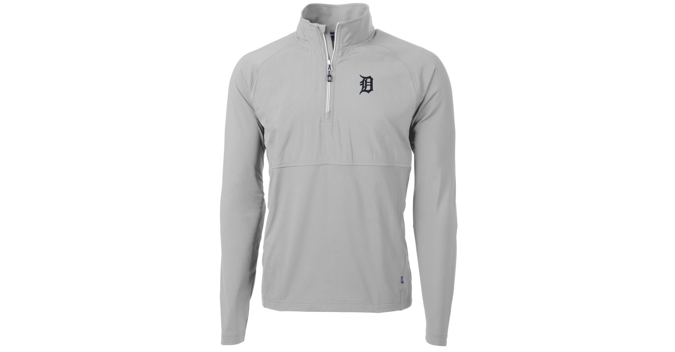 MLB Detroit Tigers Adapt Eco Knit Hybrid Recycled Quarter-Zip Pullover Jacket