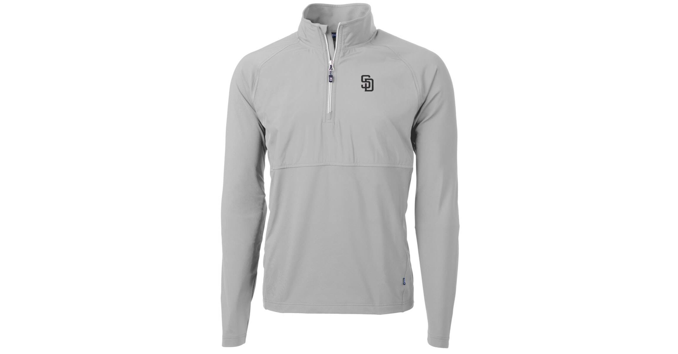 MLB San Diego Padres Adapt Eco Knit Hybrid Recycled Quarter-Zip Pullover Jacket