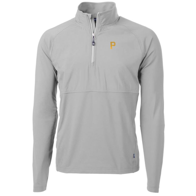 MLB Pittsburgh Pirates Adapt Eco Knit Hybrid Recycled Quarter-Zip Pullover Jacket