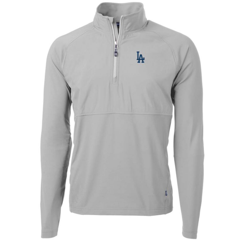 MLB Los Angeles Dodgers Adapt Eco Knit Hybrid Recycled Quarter-Zip Pullover Jacket
