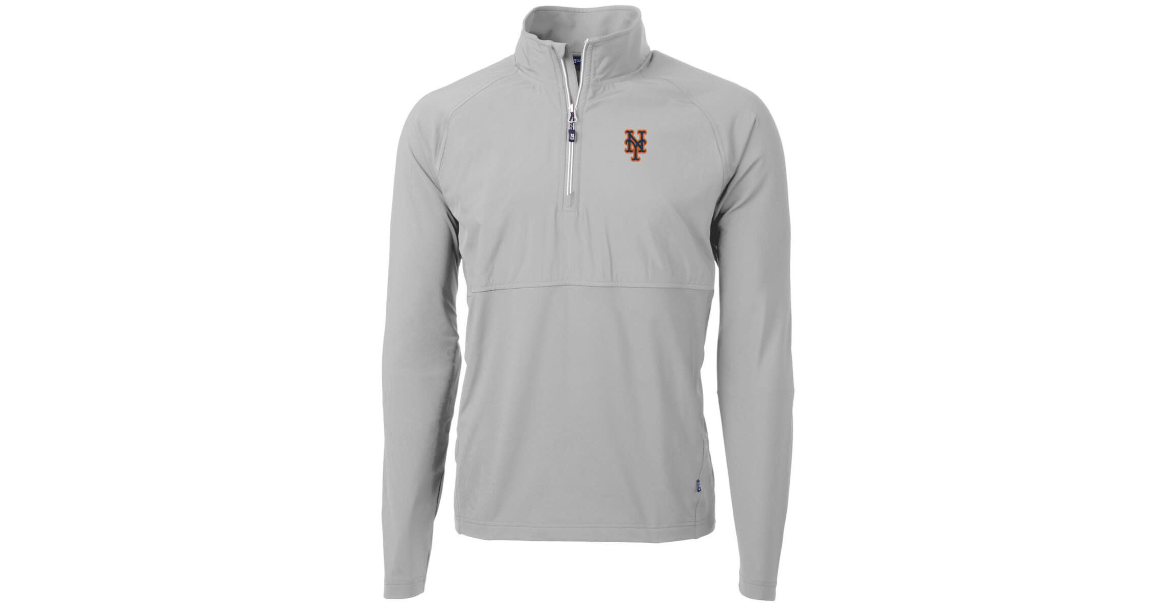 MLB New York Mets Adapt Eco Knit Hybrid Recycled Quarter-Zip Pullover Jacket