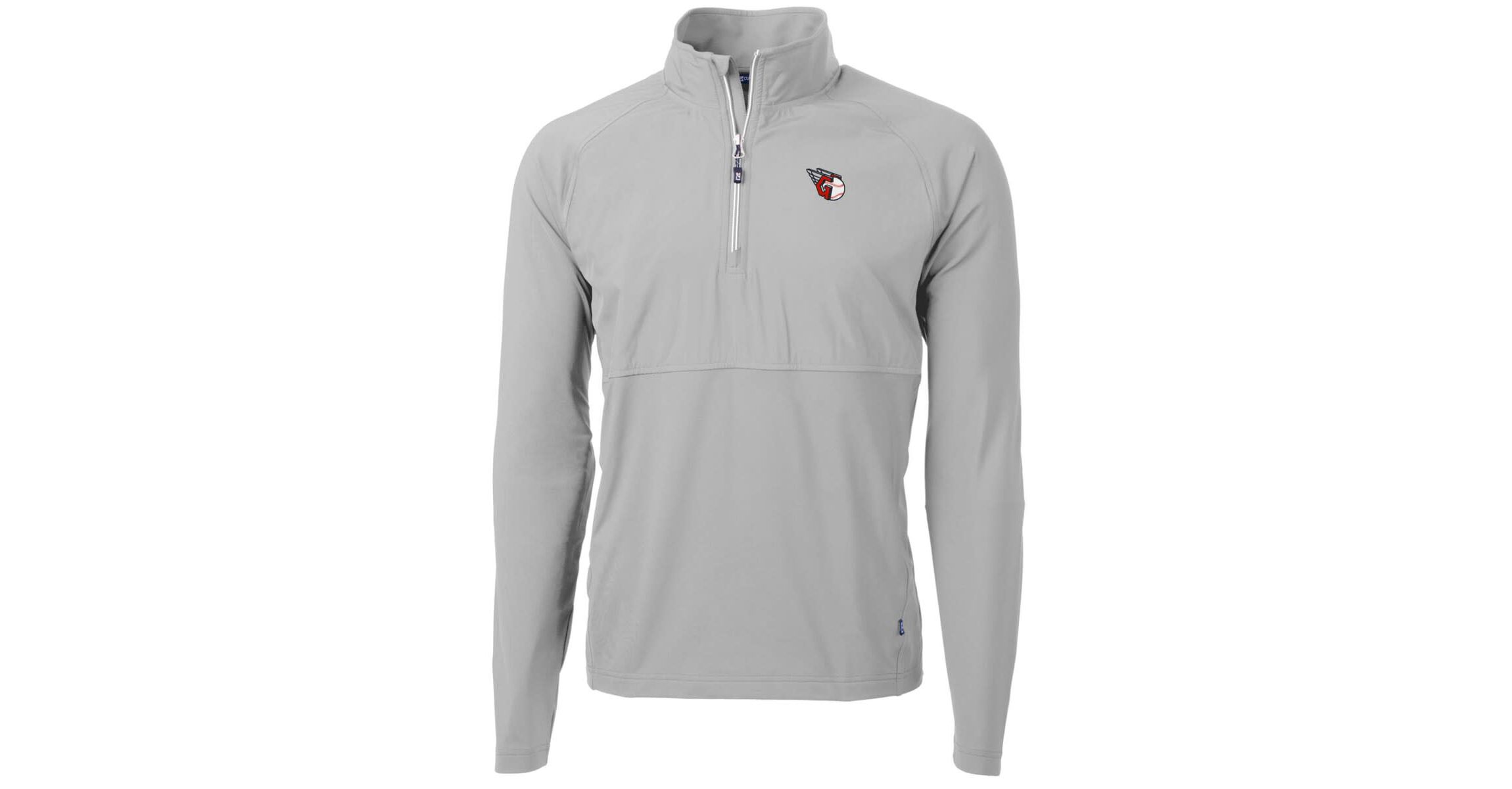 MLB Cleveland Guardians Adapt Eco Knit Hybrid Recycled Quarter-Zip Pullover Jacket