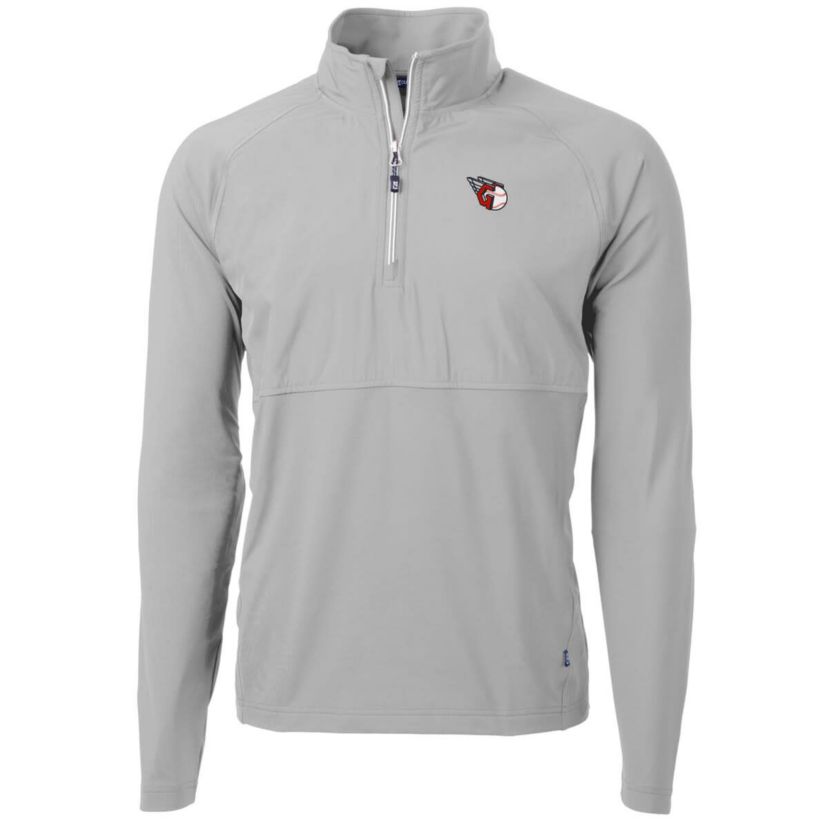 MLB Cleveland Guardians Adapt Eco Knit Hybrid Recycled Quarter-Zip Pullover Jacket