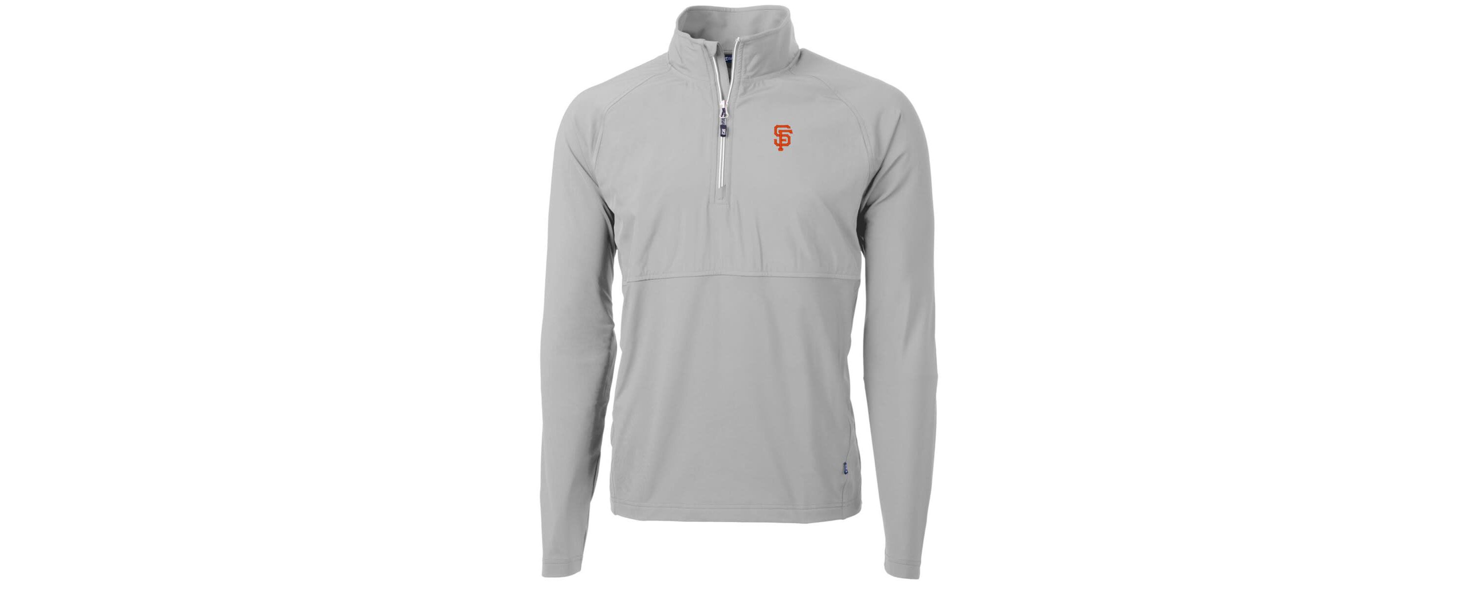 MLB San Francisco Giants Adapt Eco Knit Hybrid Recycled Quarter-Zip Pullover Jacket