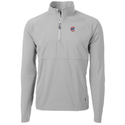 MLB Chicago Cubs Adapt Eco Knit Hybrid Recycled Quarter-Zip Pullover Jacket