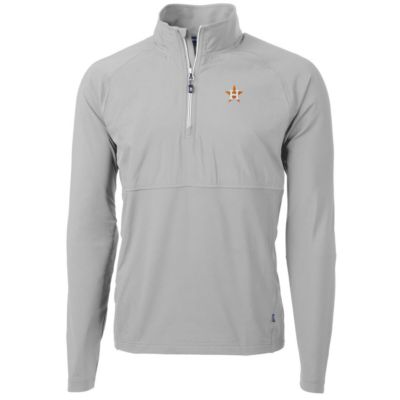 MLB Houston Astros Adapt Eco Knit Hybrid Recycled Quarter-Zip Pullover Jacket