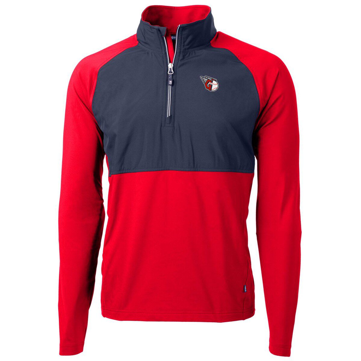 MLB Cleveland Guardians Adapt Eco Knit Hybrid Recycled Quarter-Zip Pullover Jacket