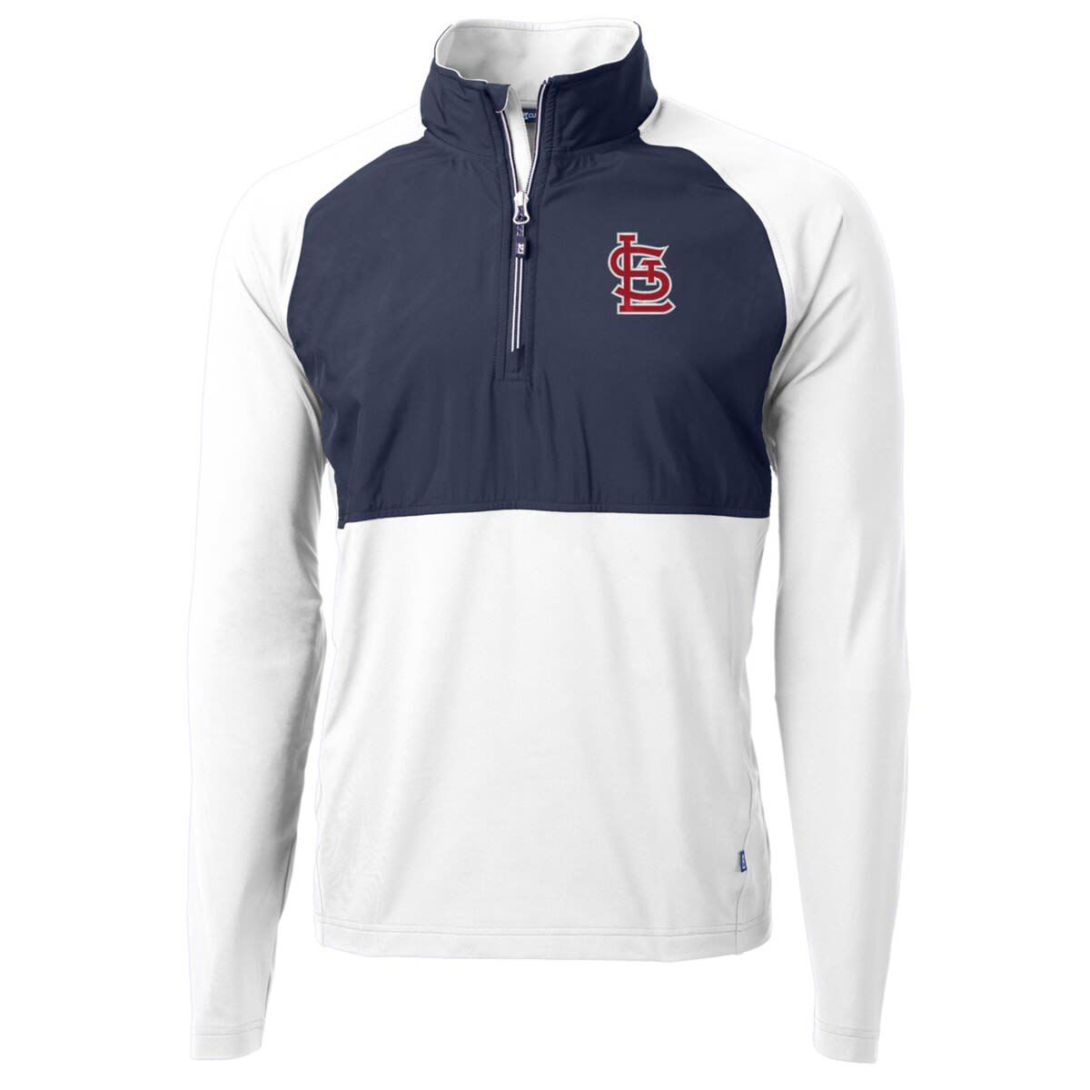 MLB St. Louis Cardinals Adapt Eco Knit Hybrid Recycled Quarter-Zip Pullover Jacket