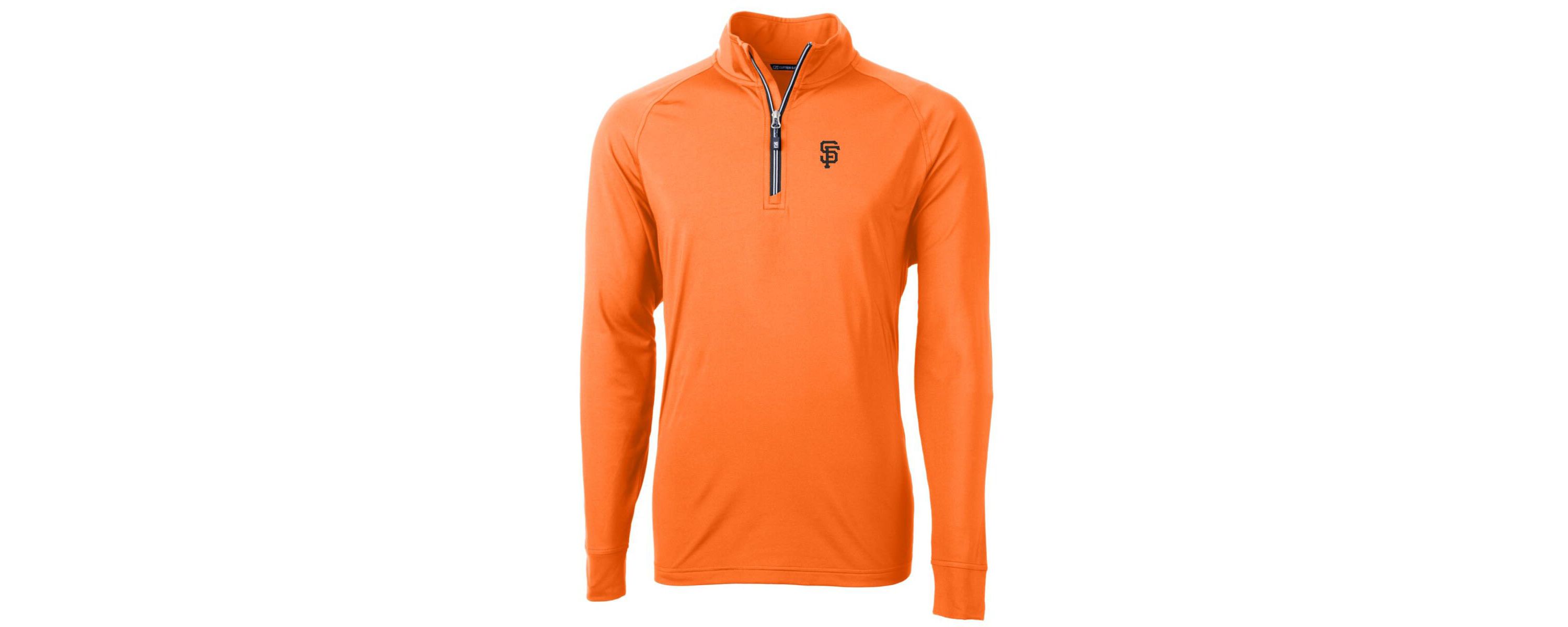 MLB San Francisco Giants Adapt Eco Knit Stretch Recycled Quarter-Zip Pullover Jacket