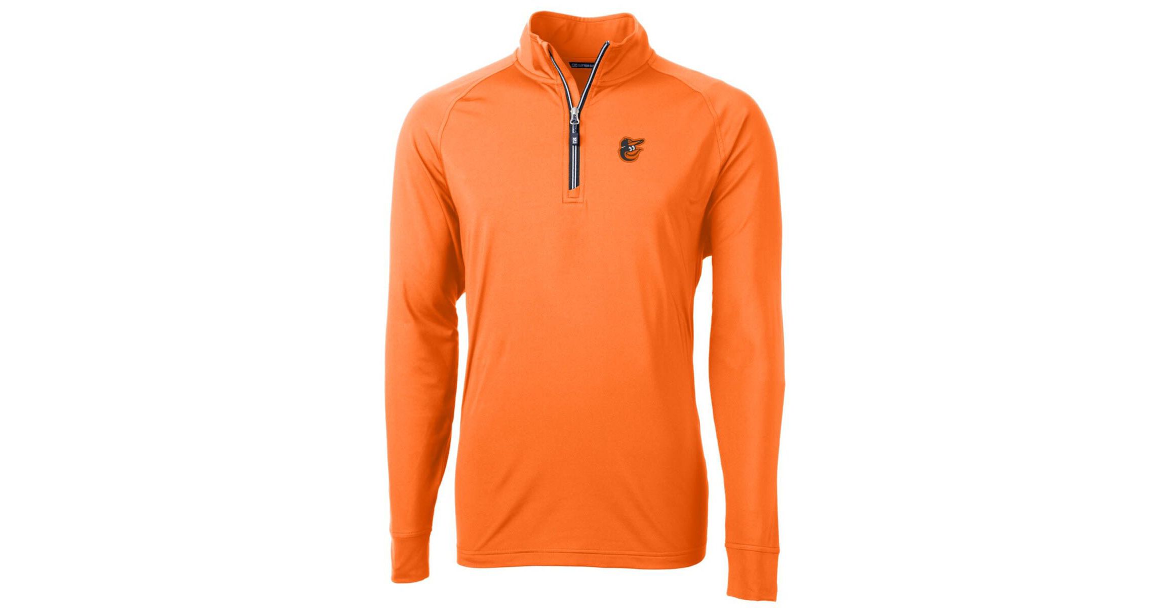MLB Baltimore Orioles Adapt Eco Knit Stretch Recycled Quarter-Zip Pullover Jacket