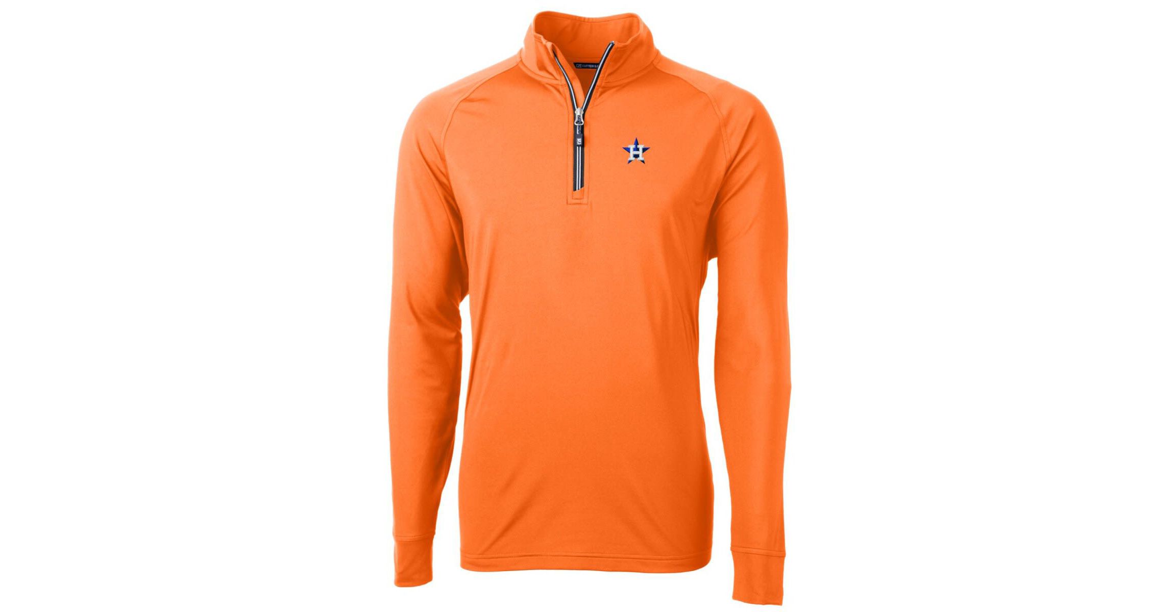 MLB Houston Astros Adapt Eco Knit Stretch Recycled Quarter-Zip Pullover Jacket