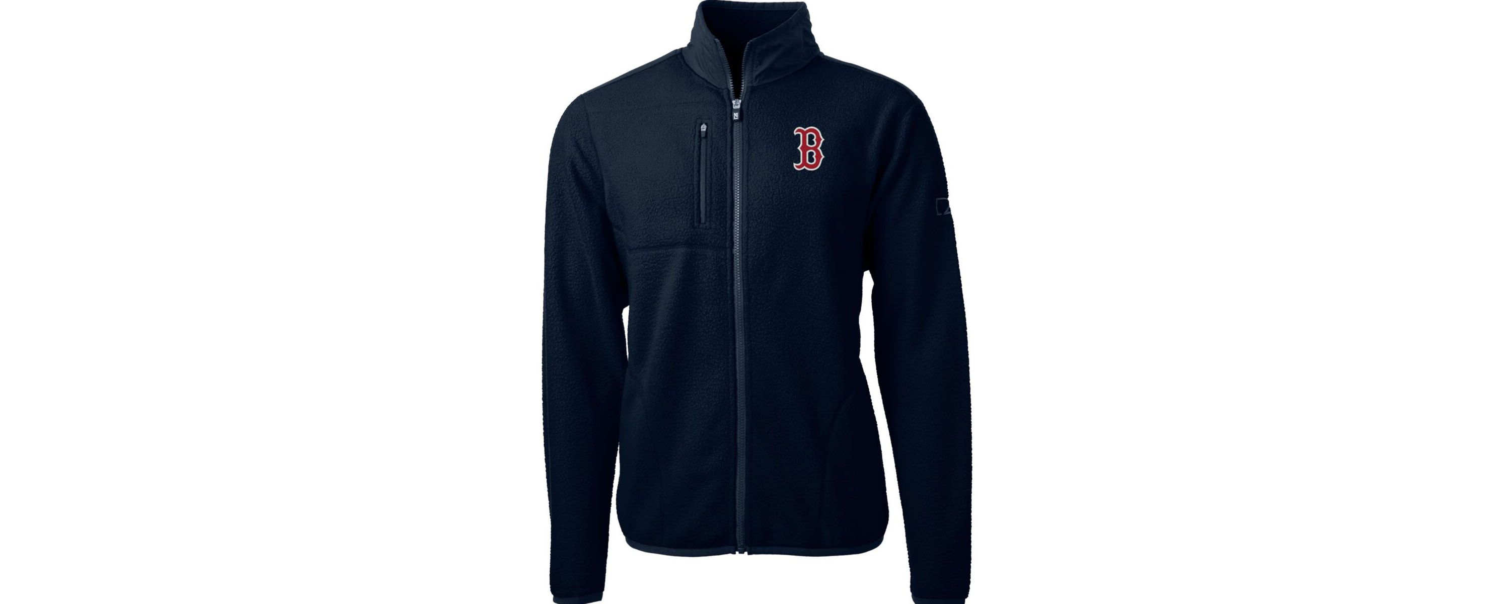 Boston Red Sox MLB Boston Sox Cascade Eco Sherpa Fleece Full-Zip Jacket