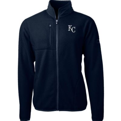 MLB Kansas City Royals Cascade Eco Sherpa Fleece Full-Zip Jacket