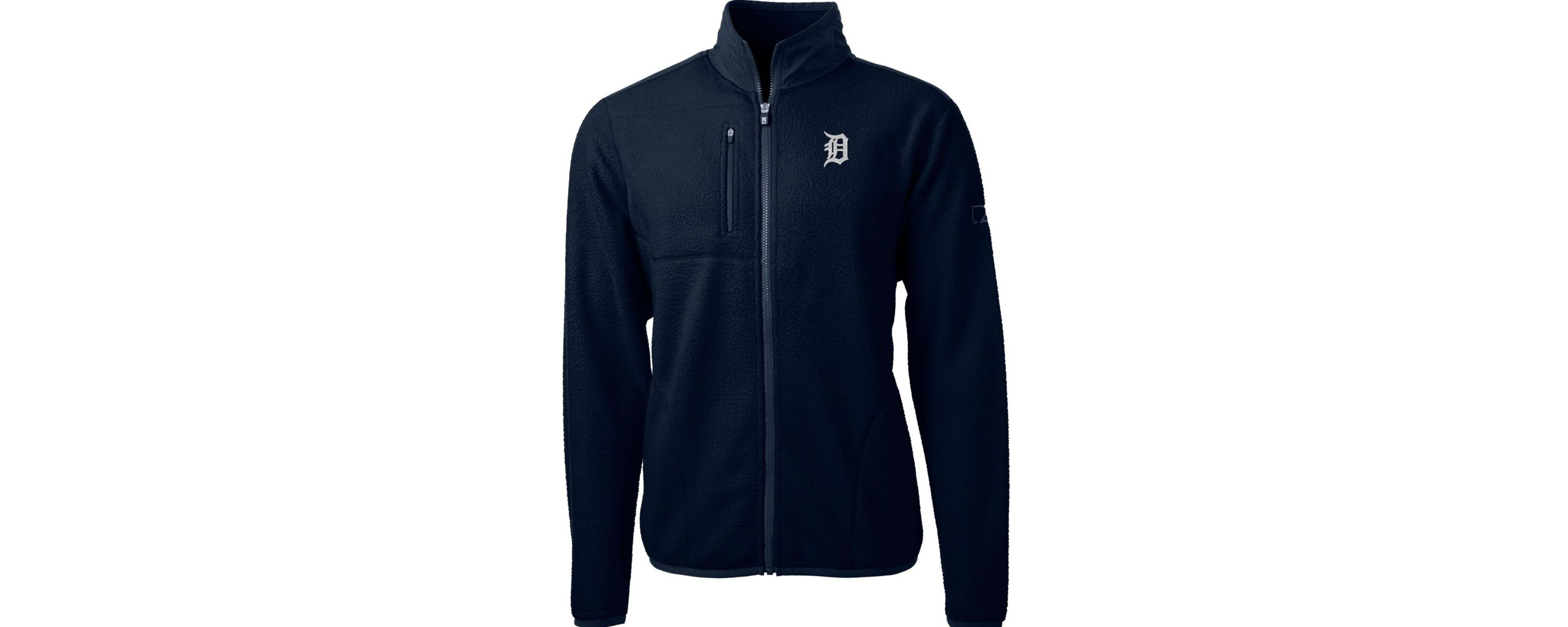 MLB Detroit Tigers Cascade Eco Sherpa Fleece Full-Zip Jacket