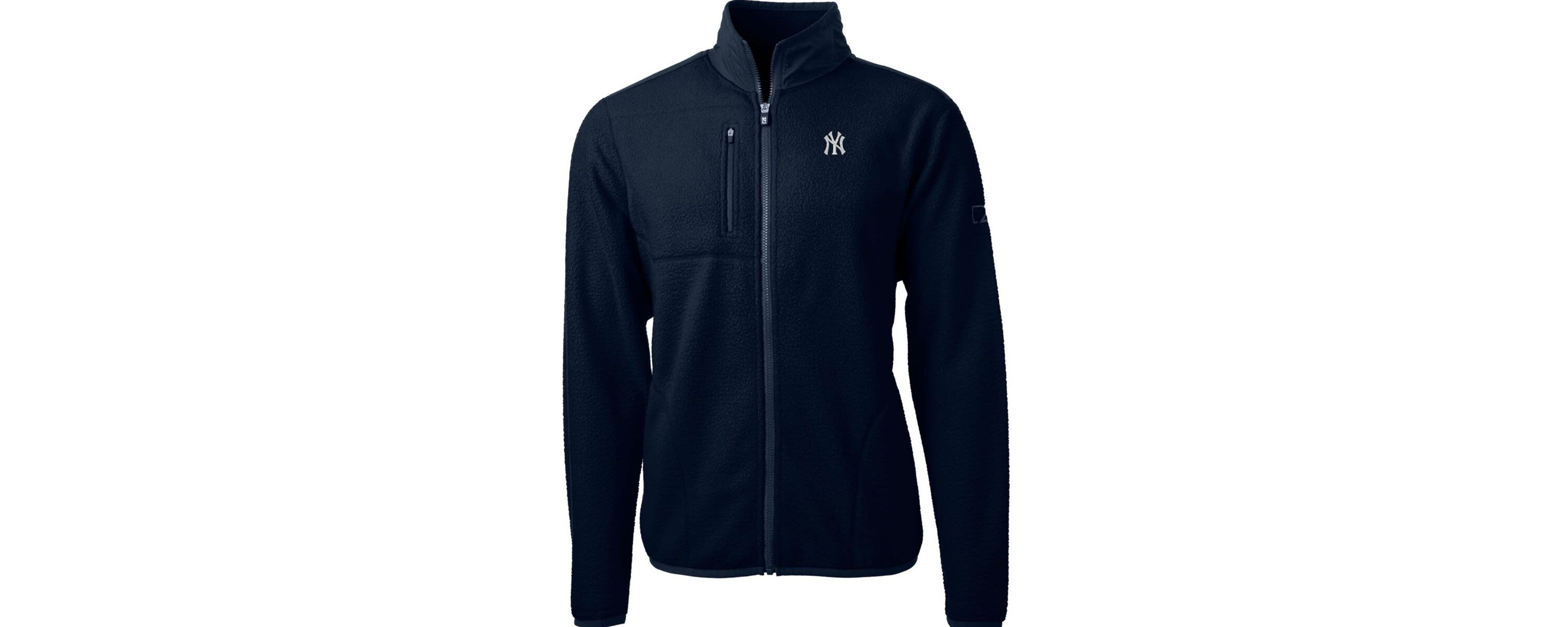 MLB New York Yankees Cascade Eco Sherpa Fleece Full-Zip Jacket