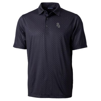 Chicago White Sox MLB Pike Double Dot Print Stretch Polo