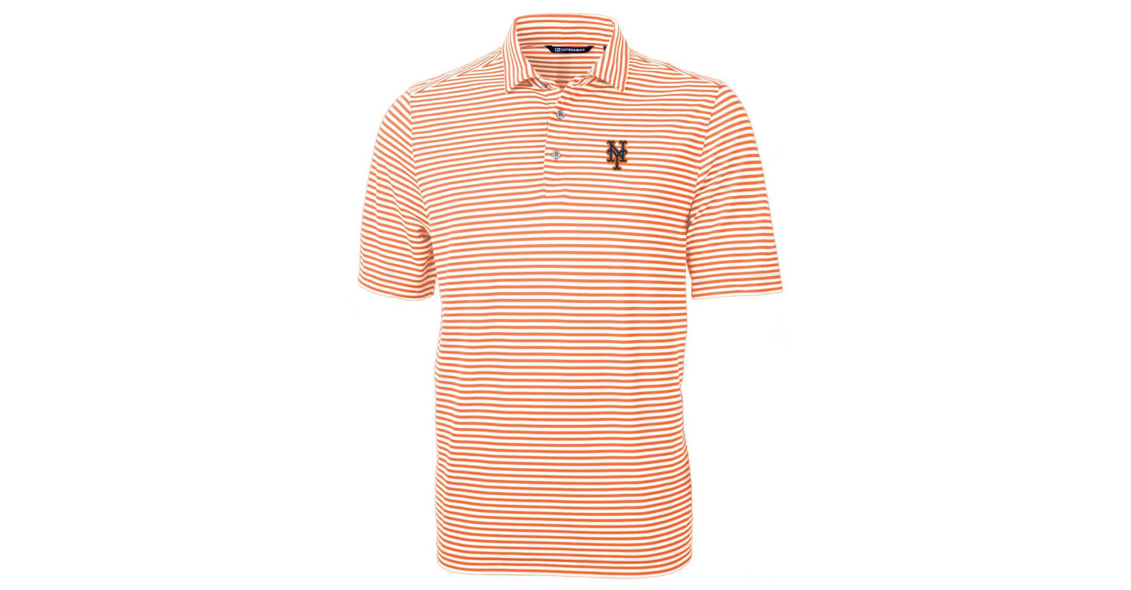 MLB New York Mets Virtue Eco Pique Stripe Recycled Polo