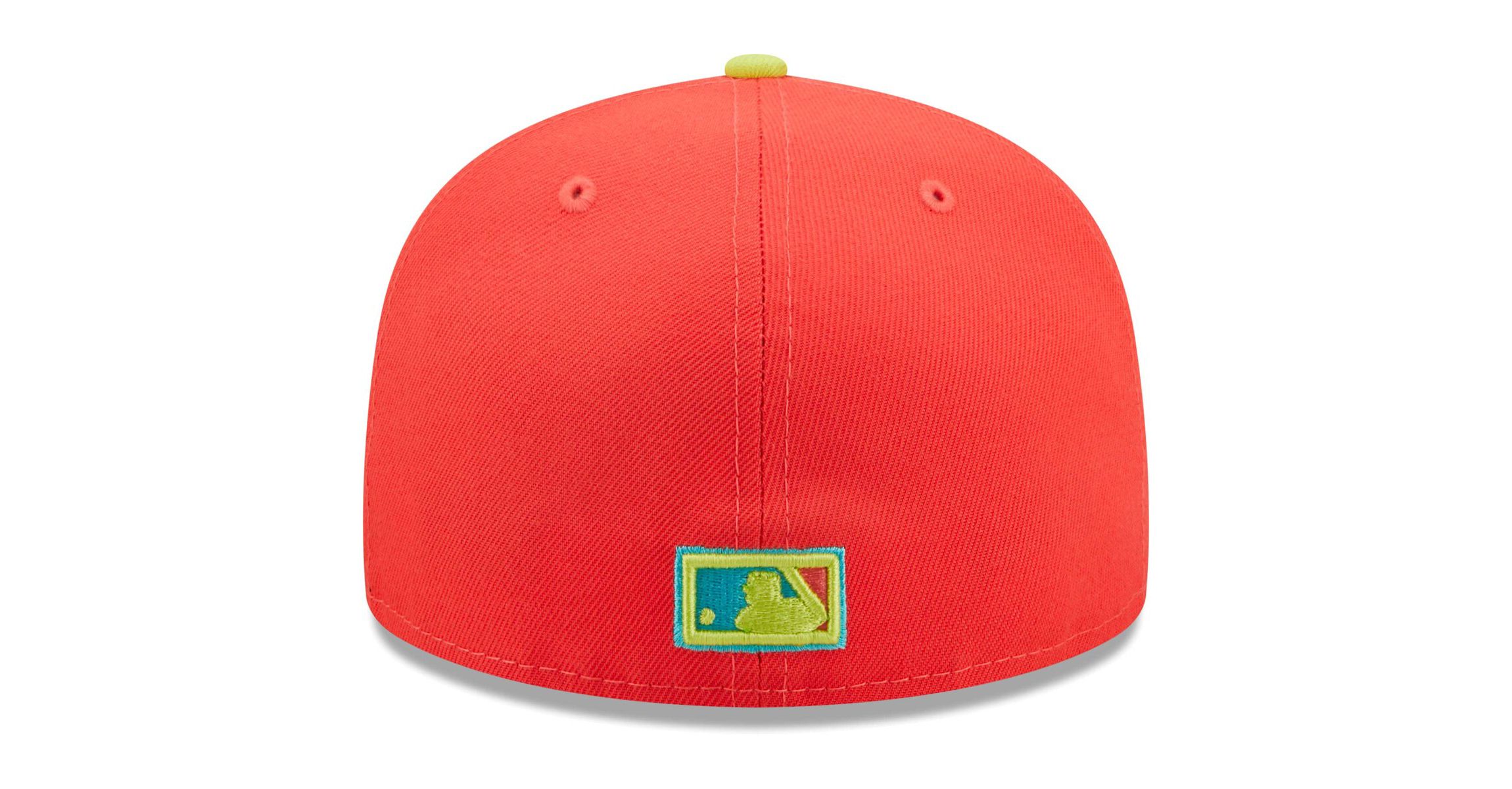MLB Red/Neon New York Yankees Lava Highlighter Combo 59FIFTY Fitted Hat