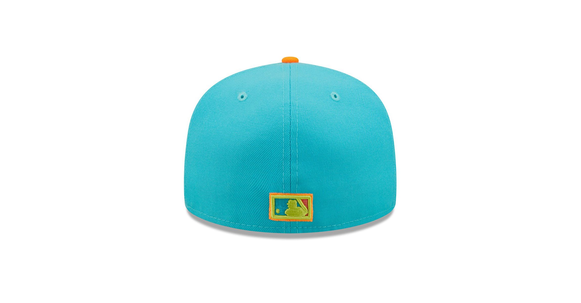 MLB Blue/Orange Los Angeles Dodgers Vice Highlighter 59FIFTY Fitted Hat