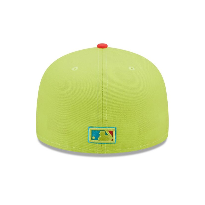 Chicago White Sox MLB Green/Red Chicago Sox 1983 MLB All-Star Game Cyber Highlighter 59FIFTY Fitted Hat
