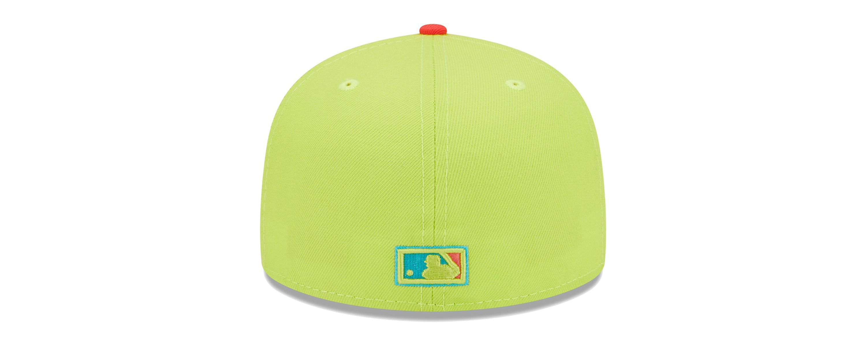 MLB Green/Red Los Angeles Dodgers Cyber Highlighter 59FIFTY Fitted Hat