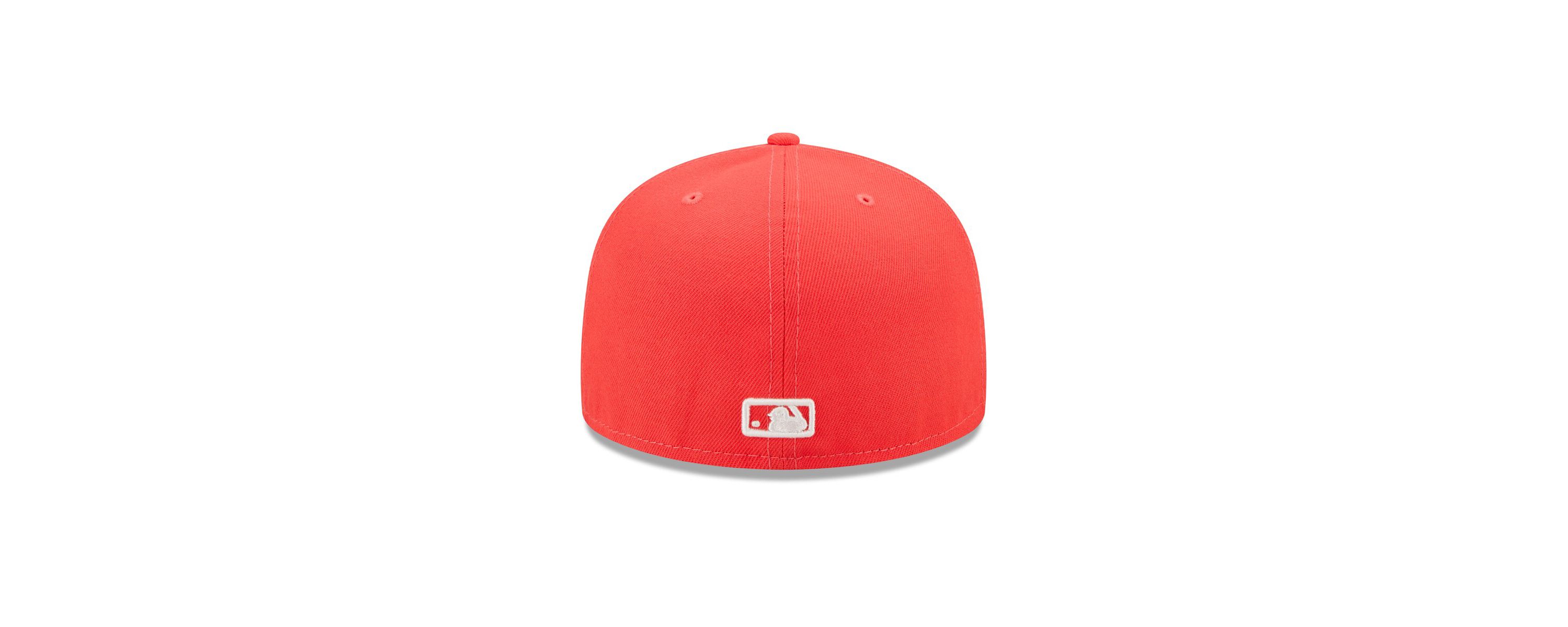 Oakland Athletics MLB Athletics Lava Highlighter Logo 59FIFTY Fitted Hat