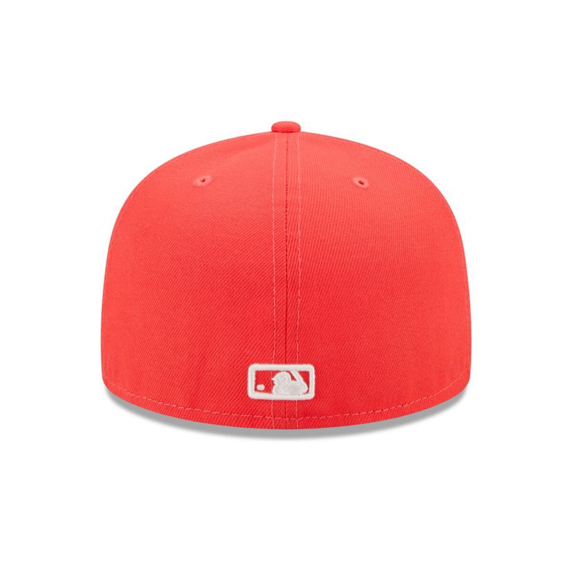Oakland Athletics MLB Athletics Lava Highlighter Logo 59FIFTY Fitted Hat