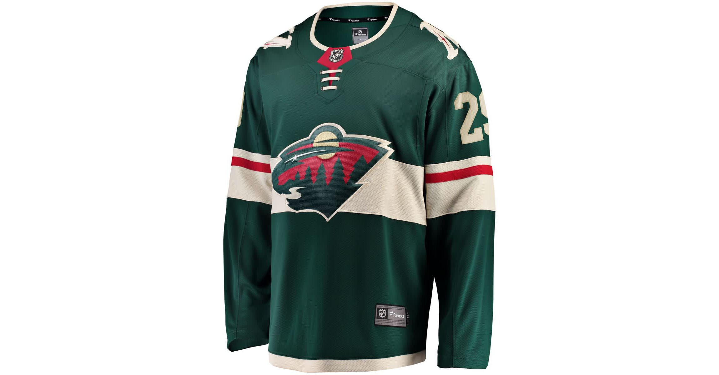 NHL Fanatics Marc-Andre Fleury Minnesota Wild Home Breakaway Player Jersey