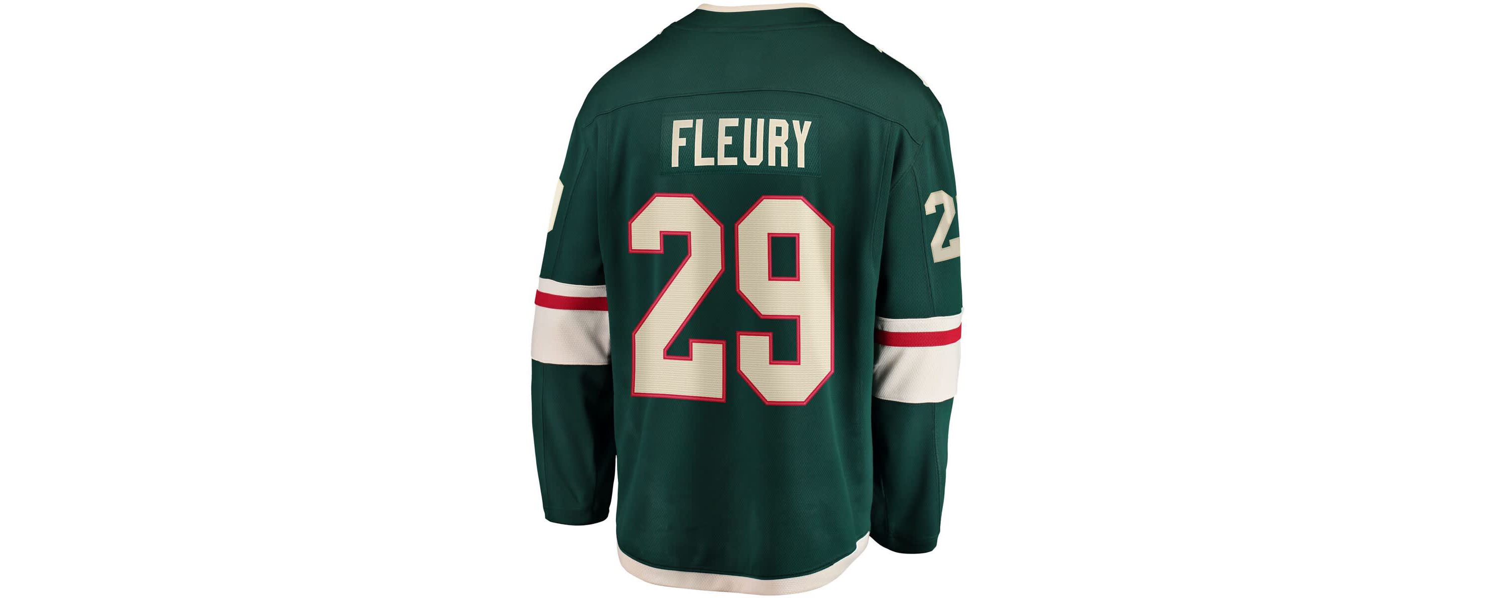 NHL Fanatics Marc-Andre Fleury Minnesota Wild Home Breakaway Player Jersey