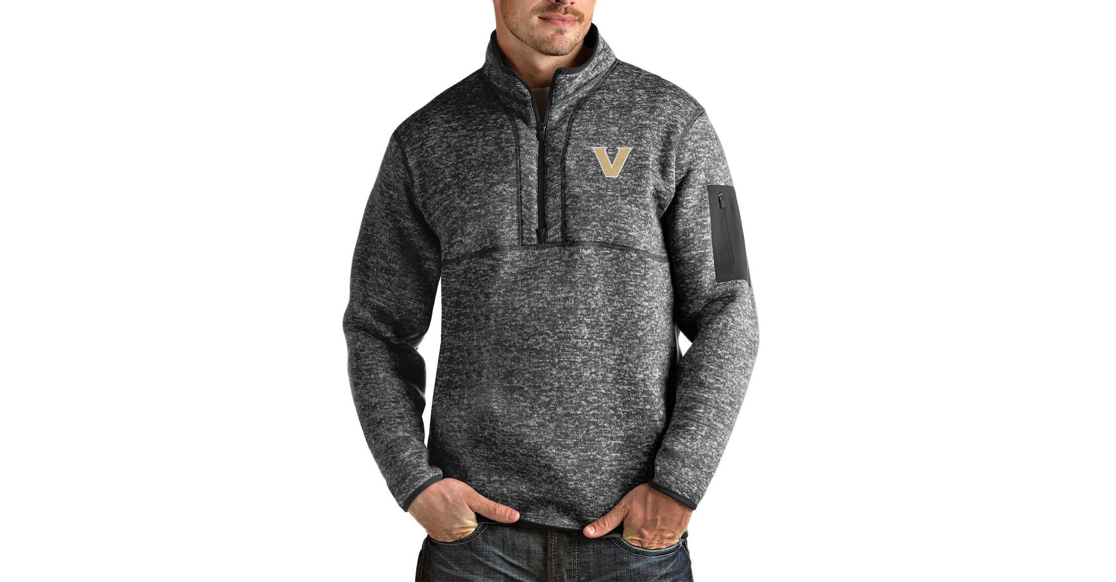 NCAA ed Vanderbilt Commodores Fortune Quarter-Zip Pullover Jacket