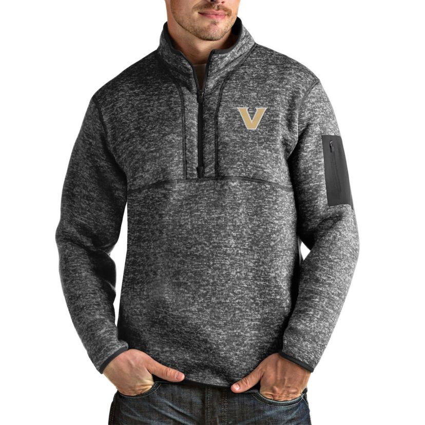 NCAA ed Vanderbilt Commodores Fortune Quarter-Zip Pullover Jacket