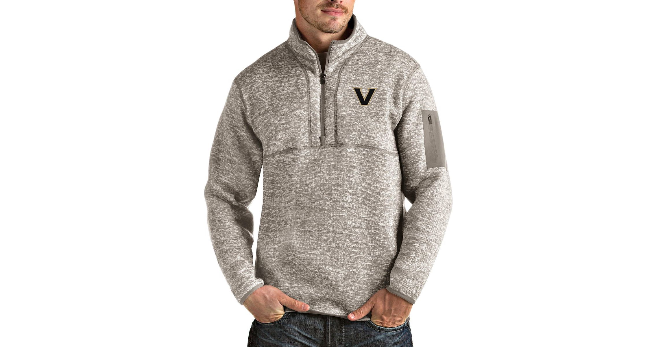 NCAA Vanderbilt Commodores Fortune Quarter-Zip Pullover Jacket